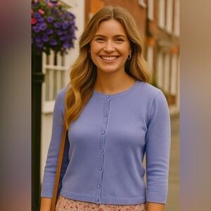 Scoop Neck Button Up Cardigan Fairycore Normcore Coquette Cottagecore Maurice’s